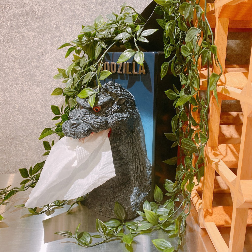 ♝▧♀【全新現貨日版金證】Godzilla 平成 哥吉拉 紙巾盒 面紙盒 衛生紙盒 一番賞 景品 生日 禮物 聖誕 禮物