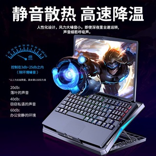 適用於微星筆記型電腦散熱器遊戲本gp66支架底座gp76降溫風冷gl62m專用15.6/17寸gf63靜音手提墊板非水冷
