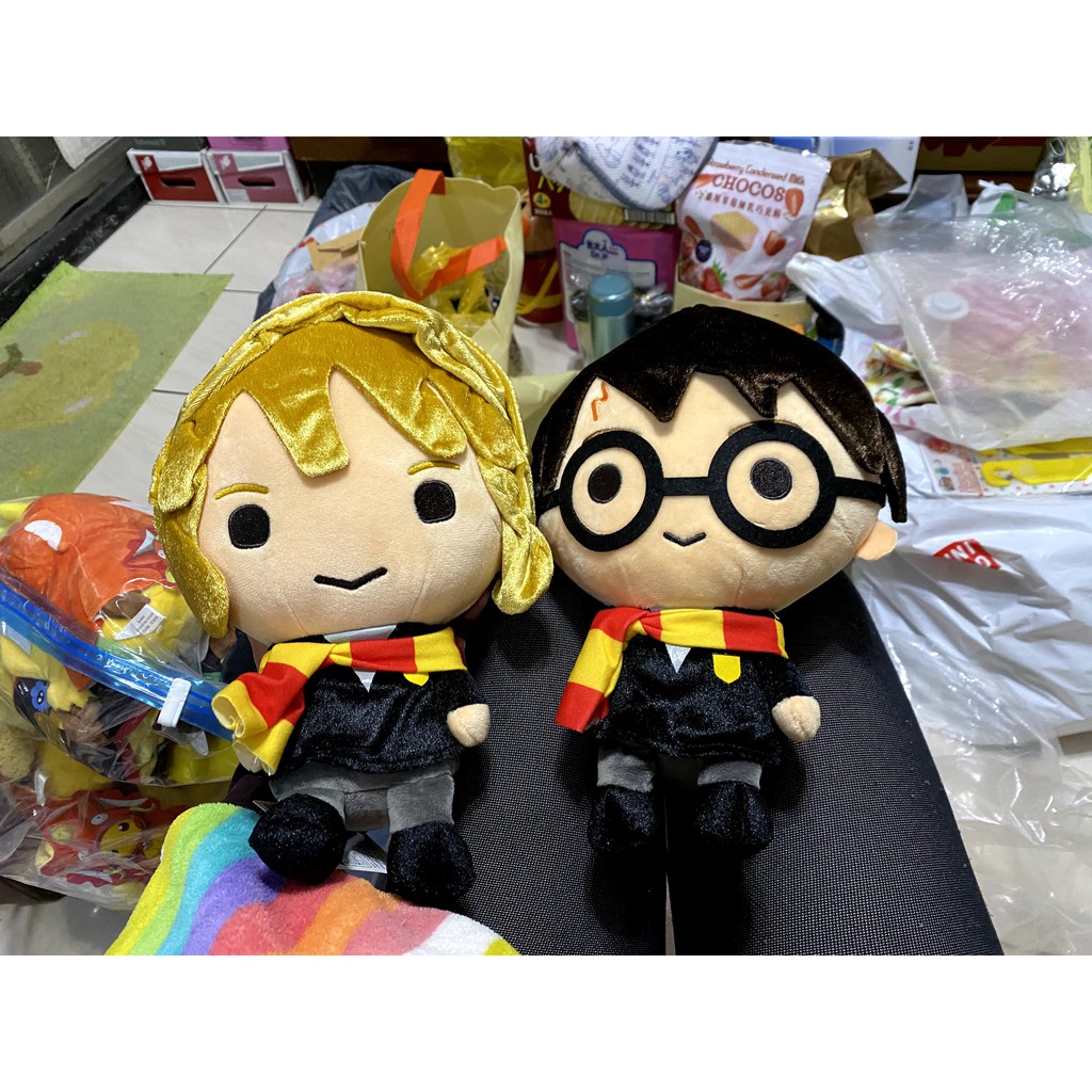 日本 夾娃娃 哈利波特 Harry Potter中型娃娃 玩偶 哈利波特 妙麗 玩具 公仔 正式授權 必買