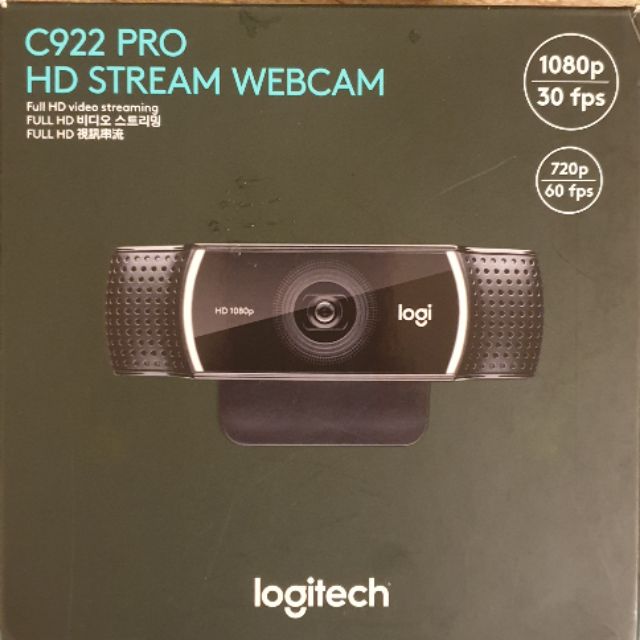 Logitech 羅技 C922 PRO STREAM WEBCAM 網路 攝影機