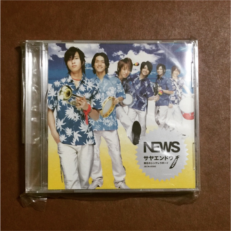 News 5th Single サヤエンドウ 裸足のシンデレラボーイ日本初回限定盤 蝦皮購物
