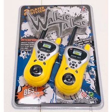 ☆MAMAGO☆ 兒童玩具對講機 親子對講機 無線對講機 walkie talkie 2入兒童對講機玩具