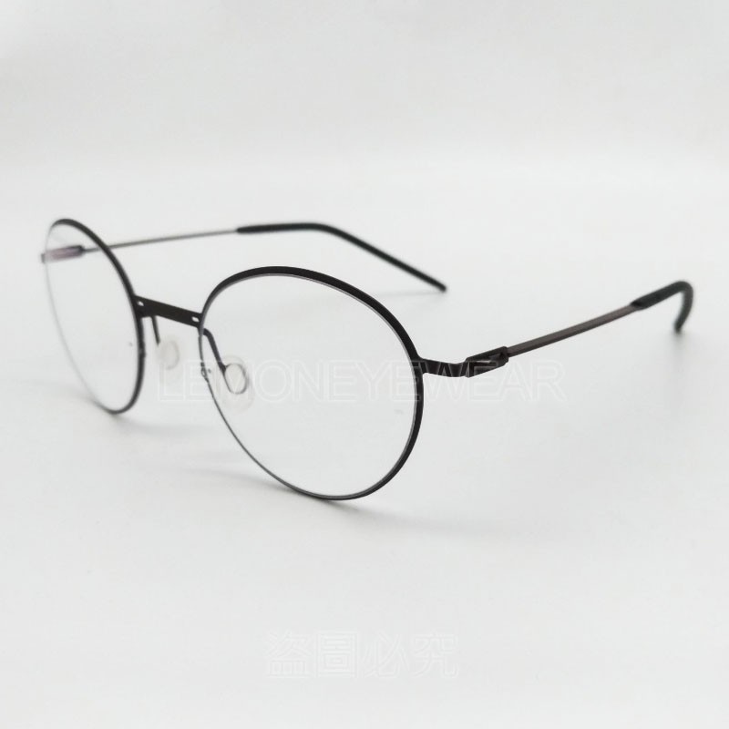 ✅💎 頂級純鈦 💎 [檸檬眼鏡] Markus T DOT 012 262 德國品牌 咖啡色極輕量圓形光學鏡框