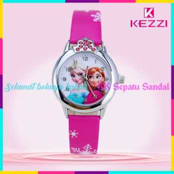 女孩手錶 Elsa Anna 公主冰雪奇緣模擬手錶
