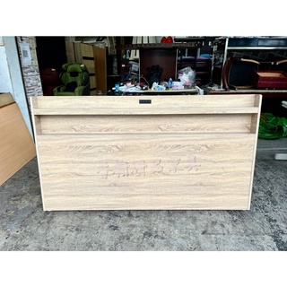 香榭二手傢俱*全新品 梧桐橡木色雙人加大6尺 插座式充電床頭片(木心板)-床片-床頭櫃-床頭箱-雙人床-床架-寢具床組