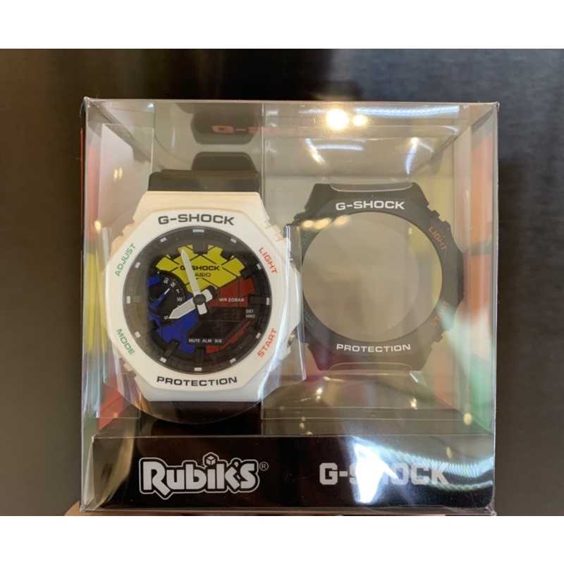 G-SHOCK X Rubik’s  魔術方塊聯名款 GAE-2100RC 農家橡樹 下標送玻璃保護貼