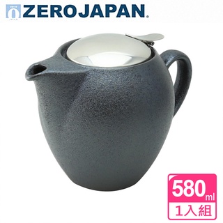 ZERO JAPAN 品味生活陶瓷不鏽鋼蓋壺580cc水晶銀