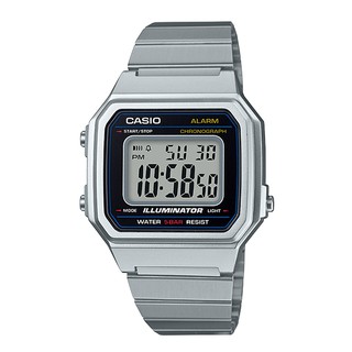 【八度空間】CASIO 卡西歐 文青風復古風格金屬銀色 #B650WD-1A