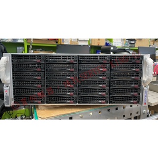 【SERVER KING】二手儲存伺服器 Supermicro 846E16-R920B 4U 24Bay 雙電源