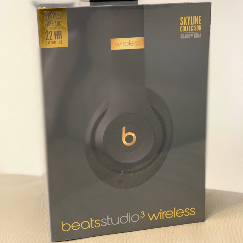 beats studio 3 shadow gray