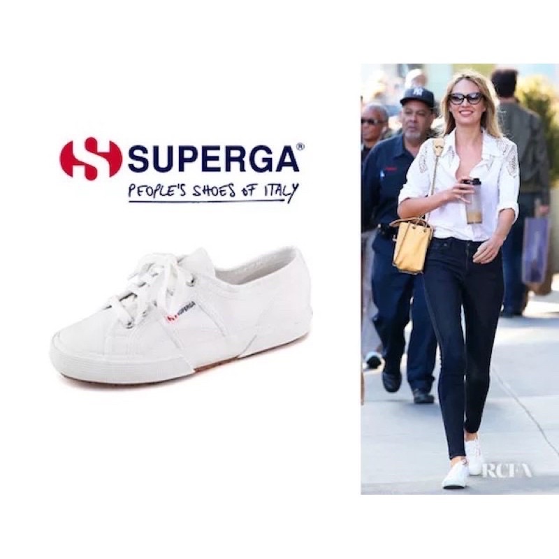 Superga 義大利 國民小白鞋 37號 23.5號 皇室最愛 凱特王妃御用 時尚圈 好萊塢名人 最愛