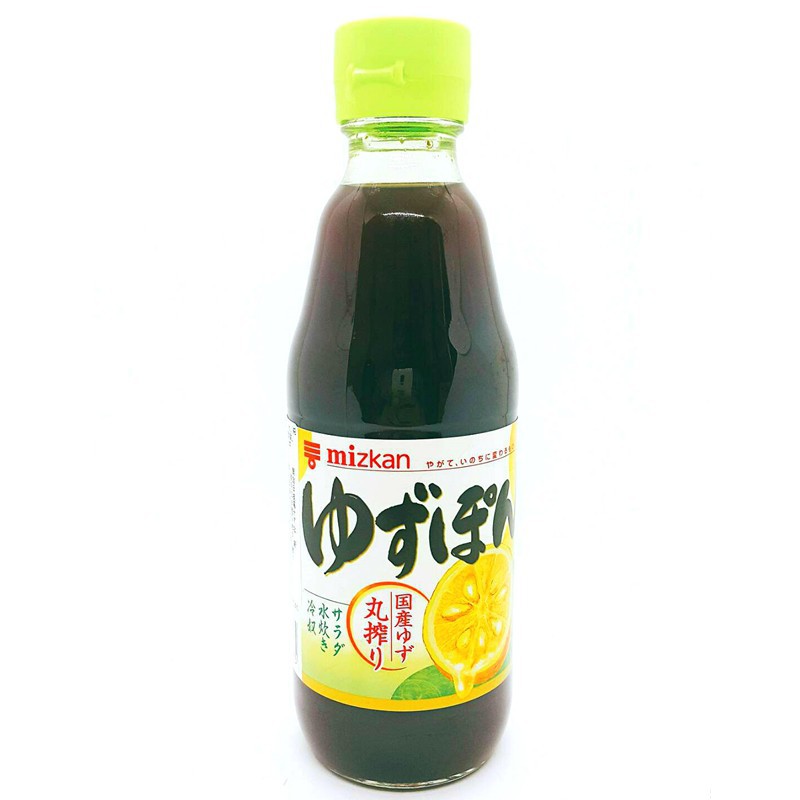 味滋康 mizkan 柚子醋 柚子醋 360ml   柚子醬油   丸金生柚醋340ML 和風沙拉