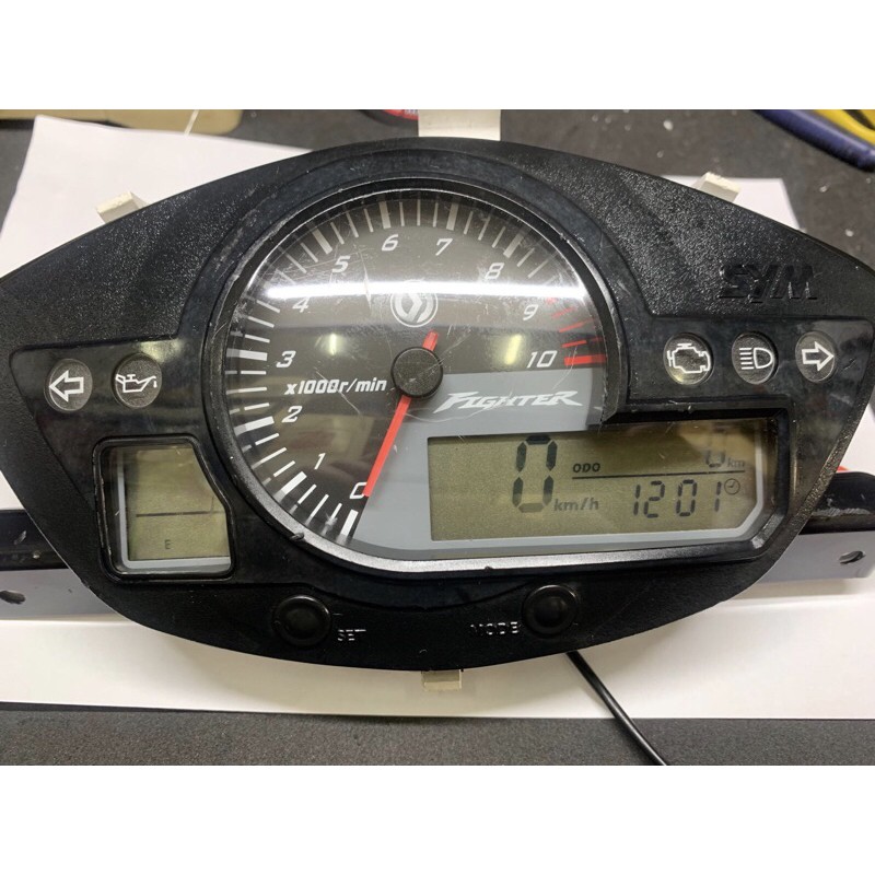 三陽SyM機車液晶儀錶👉JET 整新中古碼錶