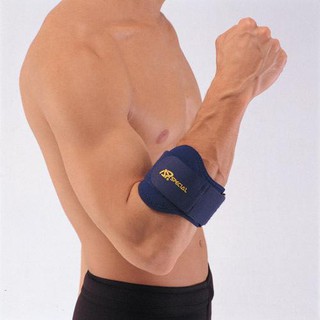 【瑞典 SPECIAL】Coolmax 保護手肘束套(矽膠墊片)手部防護.手腕.運動網球肘(非LP護具_SP-G3060