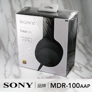 // 公司貨．現貨 // SONY索尼 h.ear on系列 線控麥克風 耳罩式立體聲耳機 MDR-100AAP