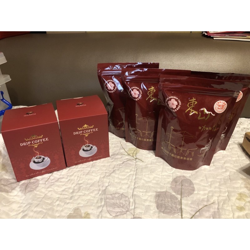 台南東山芳園濾掛式咖啡 一盒10包 三盒優惠（單盒、三盒優惠下單處）