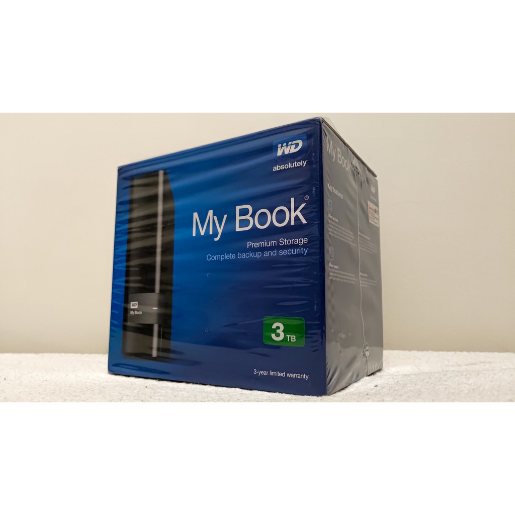 Western Digital WD My Book (WDBFJK) 3TB 3.5吋 外接式硬碟