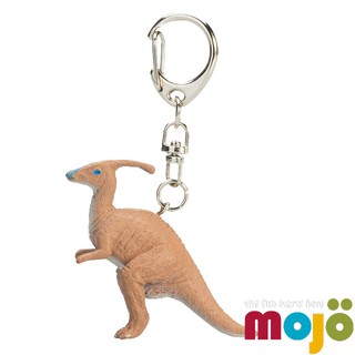 Mojo Fun動物模型-迷你副龍櫛龍鑰匙圈