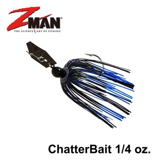 【獵漁人】ZMAN CHATTERBAIT ® 1/4 OZ 膠裙複合式亮片 鱸魚 掠食性魚種