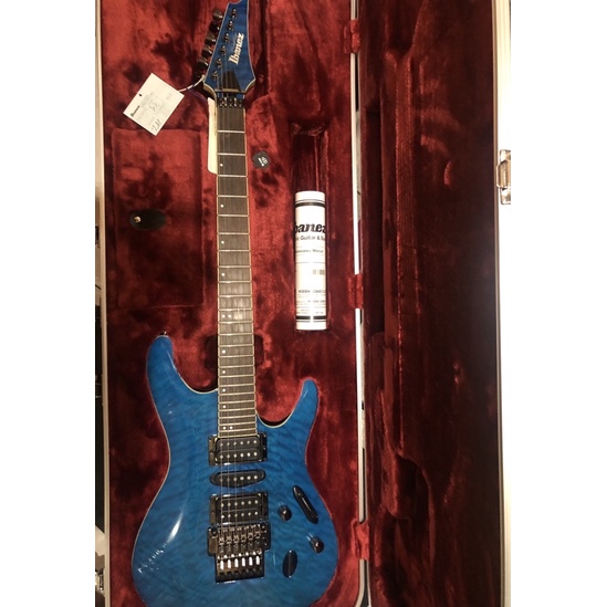 電吉他 Ibanez Prestige S 6570Q-NBL日廠 大搖座 超薄琴身24琴格 含硬盒