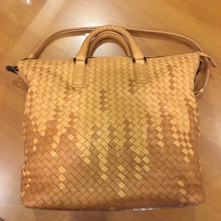 BV Bottega Veneta經典編織托特包附背帶