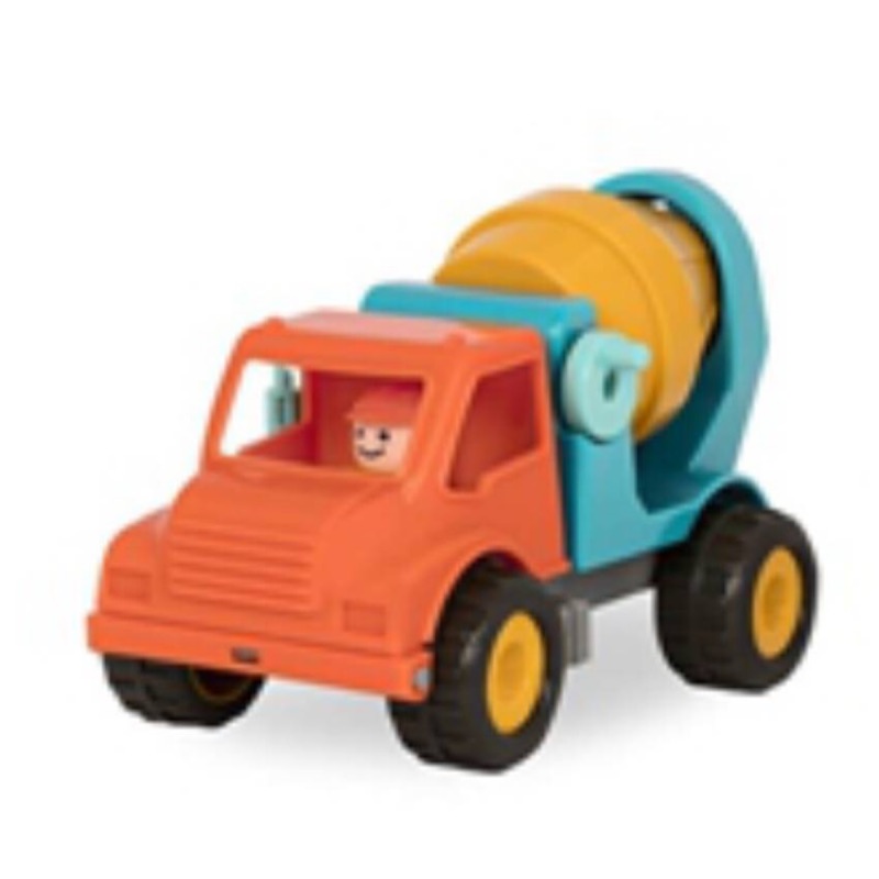 B.TOYS 交通造型玩具車 Battat 系列 小工頭水泥車  *正品*