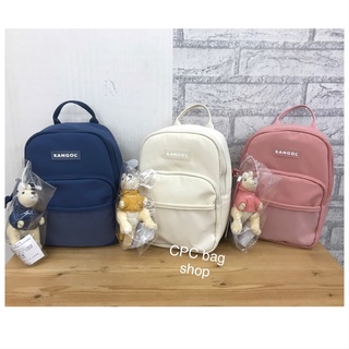 (現貨) KANGOL 袋鼠 迷你小後揹包 包包 後揹包 女生包包 小後背 附袋鼠吊飾 可愛後揹包 尼龍小後揹包