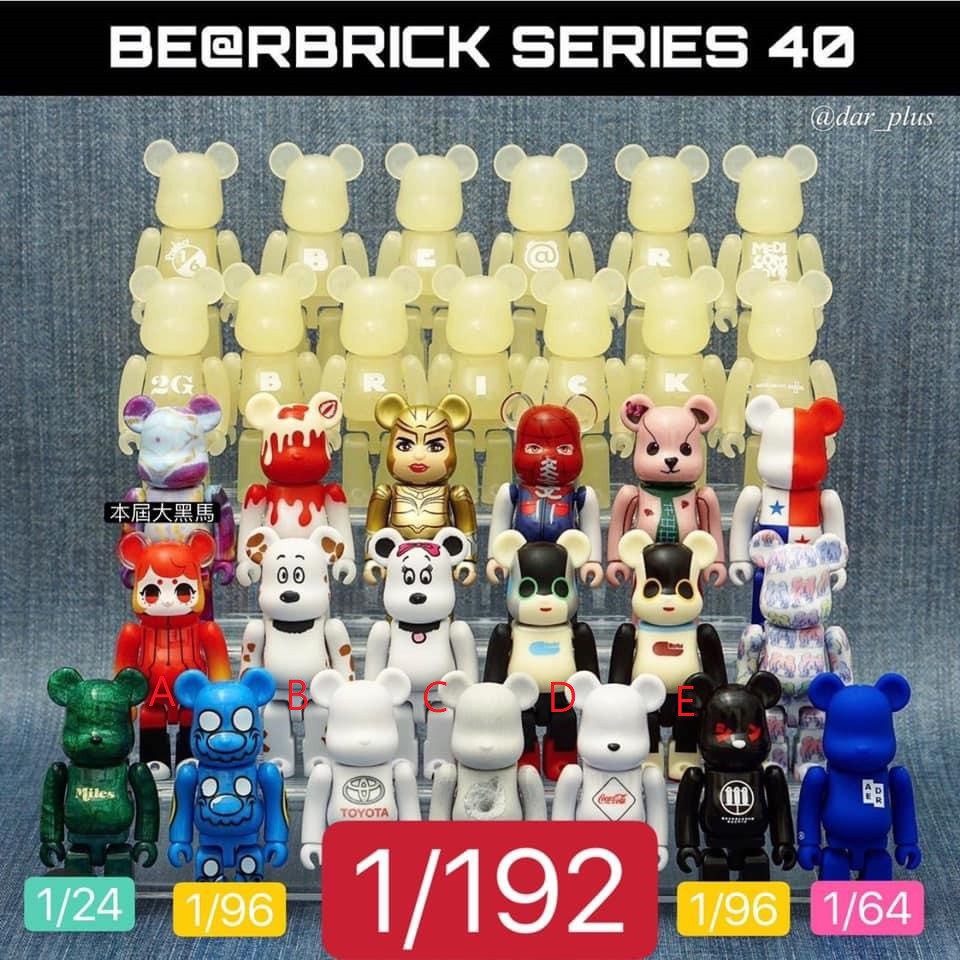現貨不用等庫柏力克熊be Rbrick Series 40 40代丹尼爾toyota Cokecoca 可樂 蝦皮購物