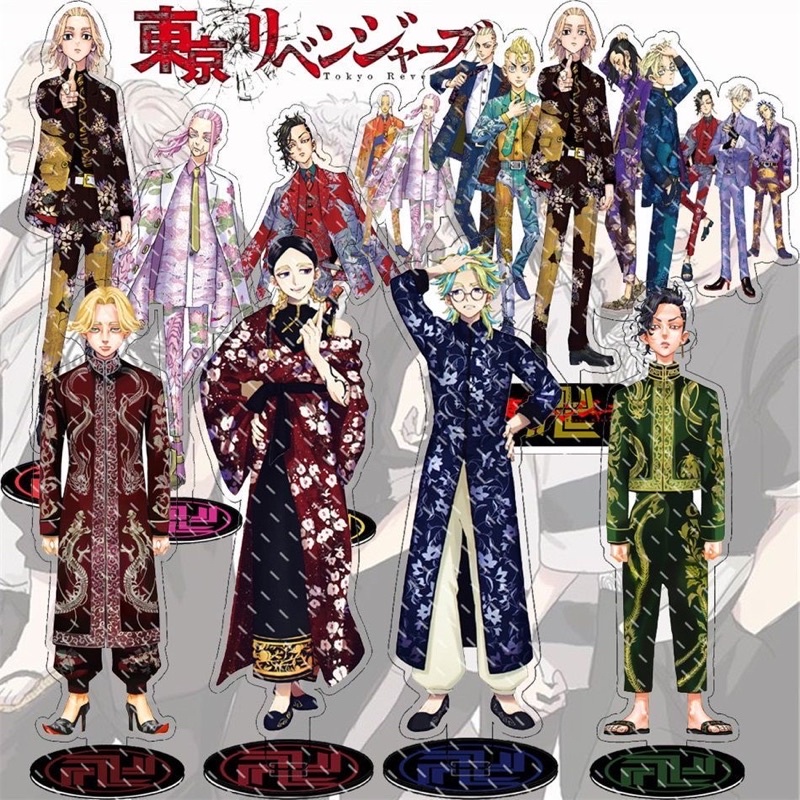 ⚡️J⚡️【現貨】東京復仇者 立牌 原畫展系列 Mikey 千冬 三谷 場地 灰谷兄弟 灰谷龍膽 灰谷蘭 瓦城千咒