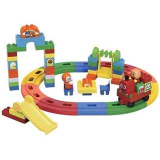 ANPANMAN 麵包超人 日本 SL火車軌道 積木組 4543112574831