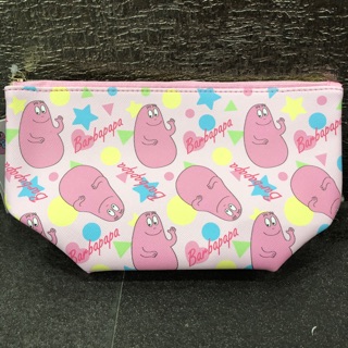 現貨出清 正版授權 粉紅 泡泡先生 化妝包 收納包 BARBAPAPA 萬用收納袋