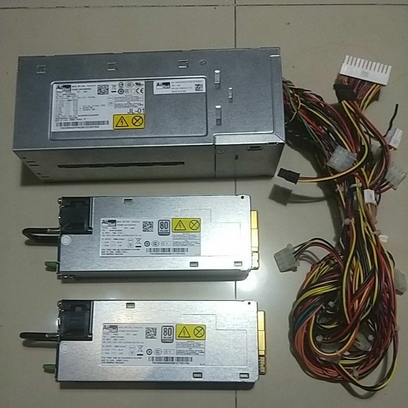 庫存當二手AcBel 康舒 redundant機架用電源供應器 外盒R1iA2551A  含R1iA2551A 549w