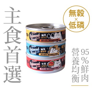 【防御工事】Hu'ruru 95%鮮肉無穀主食罐｜​營養x低磷​_80g