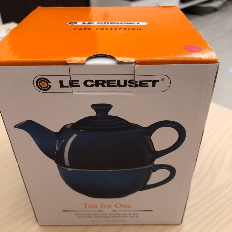 Le Creuset  紅色茶壺杯組