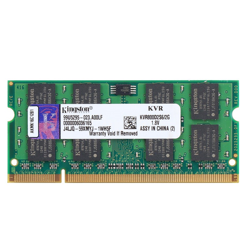 金士頓筆記本記憶棒 DDR2 667mhz 800mhz 2GB 1.5v 電腦配件遊戲加速