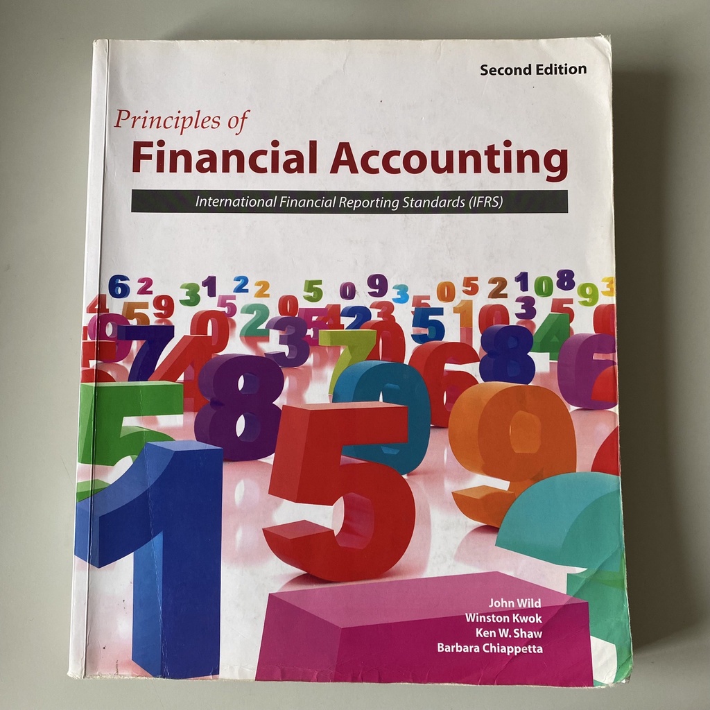 【大學用書】初會 Principles of Financial Accounting IFRS 會計學原文書 亞洲大學