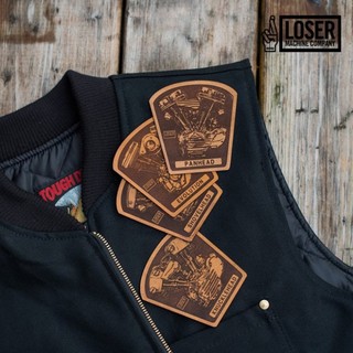 【AXE】LOSER MACHINE - LEATHER PATCH 真皮貼布
