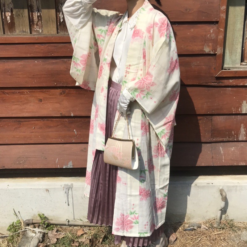 和風日本古著羽織和服振袖 蝦皮購物