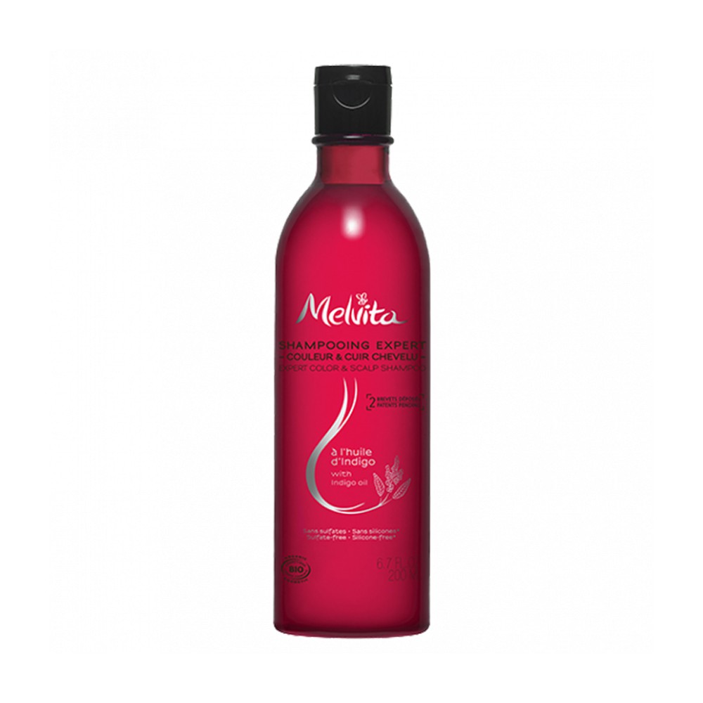 蜜葳特 蓼藍頭皮舒活護色洗髮精 200ml 2024/12 Melvita 歐盟BIO