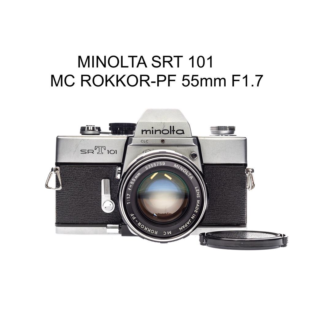 Minolta SRT101 MC Rokkor 55mm f1.7 - rehda.com
