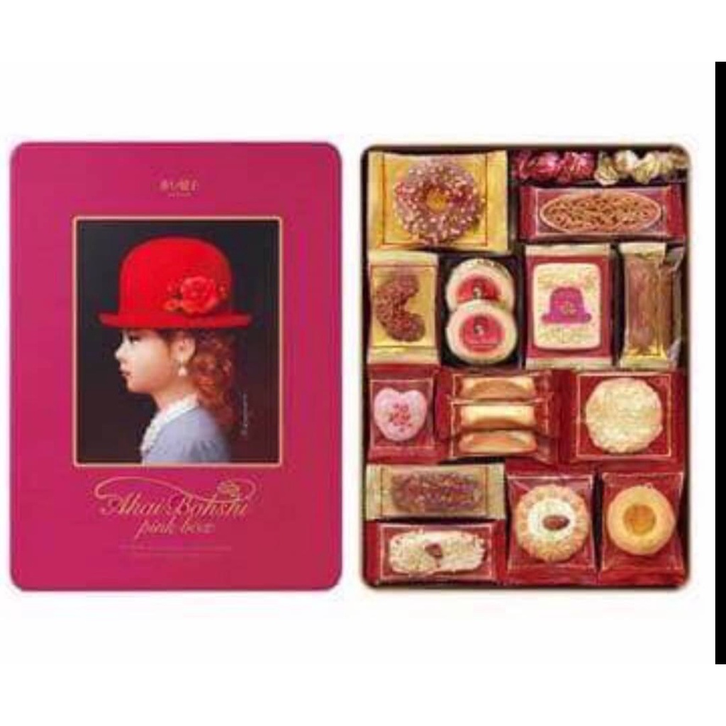 免運 現貨 快速出貨 日本 高帽子 粉紅帽禮盒 高雅禮盒 日本精緻點心 日本禮盒
