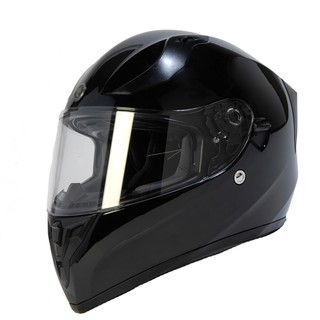 【極度風速】TORC T15 雙鏡片全罩式安全帽 亮光黑 進口帽 DOT ECE T-15