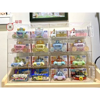全新壓克力展示盒透明 玩具公仔模型 風火輪 多美 多美卡 小汽車 Tomica 迪士尼 公主造型