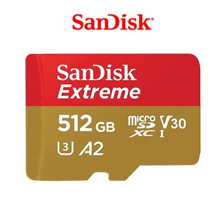 sandisk extreme tf【eyecam】 microsd 512g 高速記憶卡 160mb/s