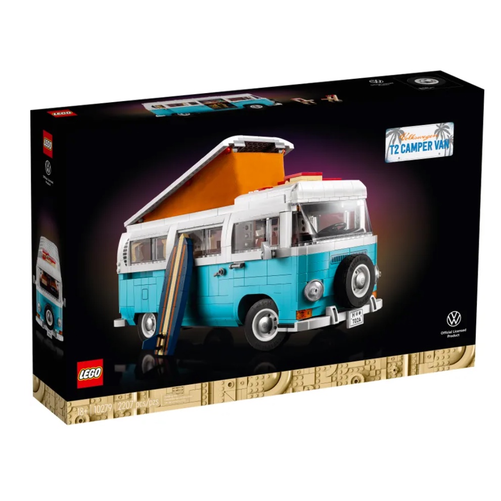 &lt;屏東自遊玩&gt; 樂高 LEGO 10279 ICONS系列 福斯 T2 露營車 現貨