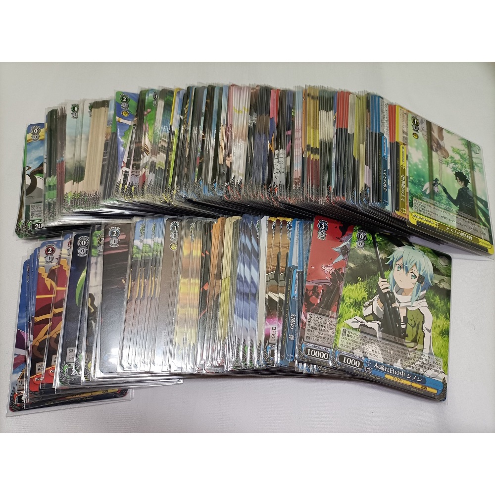 ''二手古屋 ''二手刀劍神域卡片(附卡套)詩乃.西莉卡.莉茲貝特.其他等