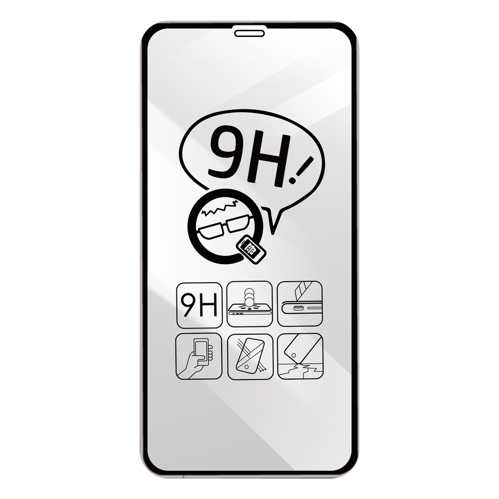 Image of Q哥 iPhone 全滿版玻璃貼 滿版玻璃 保護貼 14 13 12 SE3 11 Pro Max XS X 8 A19 #8