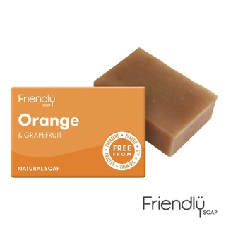 免運_橘子葡萄柚緊緻亮膚手工皂【英國 FRIENDLY SOAP 富樂皂】肥皂_手工皂(95g)