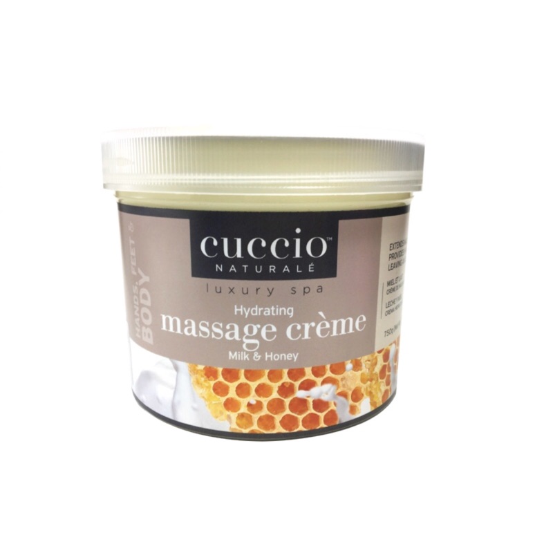 Cuccio牛奶蜂蜜按摩霜