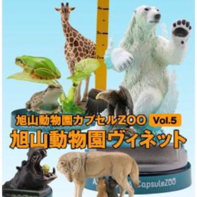 北海道旭山動物園 扭蛋 北極熊款